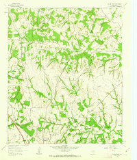 Download a high-resolution, GPS-compatible USGS topo map for Pecan Creek, TX (1963 edition)