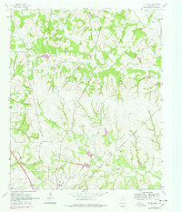 Download a high-resolution, GPS-compatible USGS topo map for Pecan Creek, TX (1978 edition)