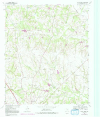 Download a high-resolution, GPS-compatible USGS topo map for Pecan Creek, TX (1992 edition)