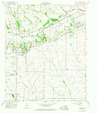 Download a high-resolution, GPS-compatible USGS topo map for Pecan Gap, TX (1968 edition)