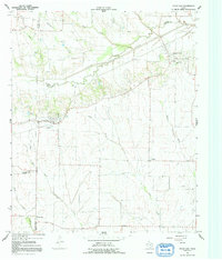 Download a high-resolution, GPS-compatible USGS topo map for Pecan Gap, TX (1992 edition)