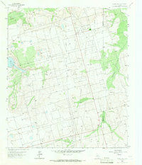 preview thumbnail of historical topo map of Midland County, TX in 1965