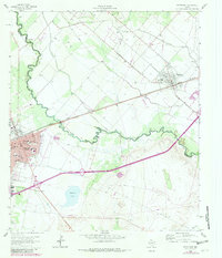 Download a high-resolution, GPS-compatible USGS topo map for Pecos East, TX (1981 edition)