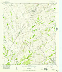 Download a high-resolution, GPS-compatible USGS topo map for Penelope, TX (1957 edition)