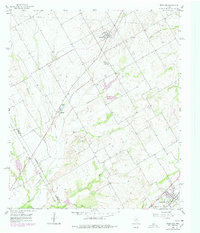 Download a high-resolution, GPS-compatible USGS topo map for Penelope, TX (1978 edition)