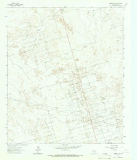Download a high-resolution, GPS-compatible USGS topo map for Penwell SW, TX (1967 edition)