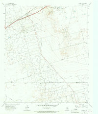 Download a high-resolution, GPS-compatible USGS topo map for Penwell, TX (1967 edition)