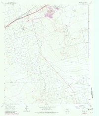 Download a high-resolution, GPS-compatible USGS topo map for Penwell, TX (1981 edition)