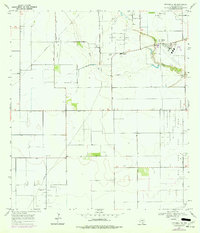 preview thumbnail of historical topo map of Nueces County, TX in 1969