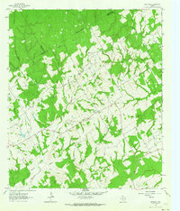 Download a high-resolution, GPS-compatible USGS topo map for Petteway, TX (1964 edition)