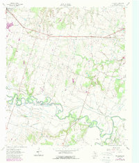 Download a high-resolution, GPS-compatible USGS topo map for Pettibone, TX (1989 edition)