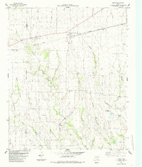 Download a high-resolution, GPS-compatible USGS topo map for Petty, TX (1985 edition)