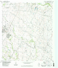 Download a high-resolution, GPS-compatible USGS topo map for Pflugerville East, TX (1988 edition)