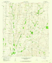 preview thumbnail of historical topo map of Collin County, TX in 1960