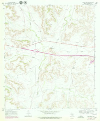 Download a high-resolution, GPS-compatible USGS topo map for Pikes Peak, TX (1979 edition)