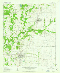Download a high-resolution, GPS-compatible USGS topo map for Pilot Point, TX (1963 edition)