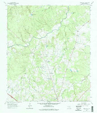 preview thumbnail of historical topo map of Walker County, TX in 1962