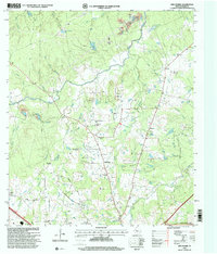 Download a high-resolution, GPS-compatible USGS topo map for Pine Prairie, TX (2000 edition)