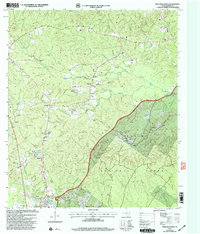 Download a high-resolution, GPS-compatible USGS topo map for Pineland North, TX (2004 edition)