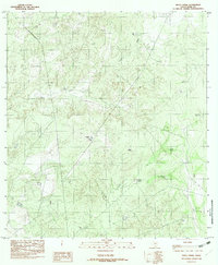 Download a high-resolution, GPS-compatible USGS topo map for Pinto Creek, TX (1982 edition)