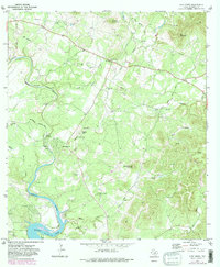 preview thumbnail of historical topo map of Bandera County, TX in 1970