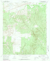 Download a high-resolution, GPS-compatible USGS topo map for Pitchfork Flats, TX (1981 edition)