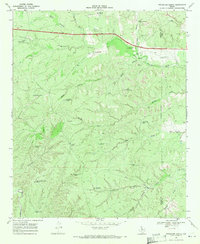 Download a high-resolution, GPS-compatible USGS topo map for Pitchfork Ranch, TX (1970 edition)