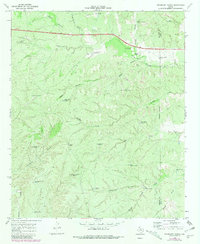 Download a high-resolution, GPS-compatible USGS topo map for Pitchfork Ranch, TX (1981 edition)
