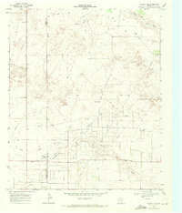 Download a high-resolution, GPS-compatible USGS topo map for Plains 1 SE, TX (1971 edition)