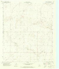 Download a high-resolution, GPS-compatible USGS topo map for Plains 1 SW, TX (1973 edition)