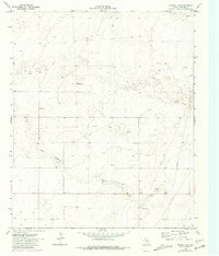 Download a high-resolution, GPS-compatible USGS topo map for Plains 1 SW, TX (1981 edition)