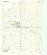 Download a high-resolution, GPS-compatible USGS topo map for Plains, TX (1973 edition)