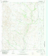Download a high-resolution, GPS-compatible USGS topo map for Plata, TX (1983 edition)