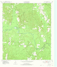 preview thumbnail of historical topo map of Nacogdoches County, TX in 1949