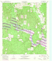 preview thumbnail of historical topo map of Nacogdoches County, TX in 1949
