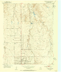 Download a high-resolution, GPS-compatible USGS topo map for Pleasant Valley, TX (1954 edition)