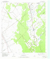 Download a high-resolution, GPS-compatible USGS topo map for Pledger, TX (1977 edition)