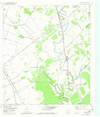 preview thumbnail of historical topo map of Wharton County, TX in 1952