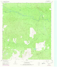 preview thumbnail of historical topo map of Polk County, TX in 1963