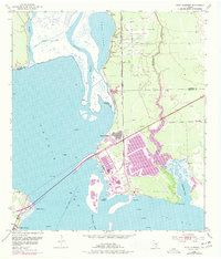 Download a high-resolution, GPS-compatible USGS topo map for Point Comfort, TX (1977 edition)
