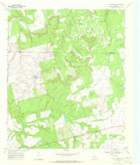 Download a high-resolution, GPS-compatible USGS topo map for Poke Mountain, TX (1972 edition)