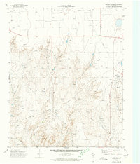 preview thumbnail of historical topo map of Moore County, TX in 1972