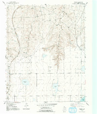 Download a high-resolution, GPS-compatible USGS topo map for Pomeroy, TX (1991 edition)
