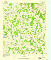 Download a high-resolution, GPS-compatible USGS topo map for Poolville, TX (1960 edition)