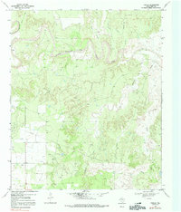 Download a high-resolution, GPS-compatible USGS topo map for Poplar, TX (1991 edition)