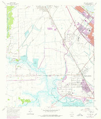 Download a high-resolution, GPS-compatible USGS topo map for Port Acres, TX (1979 edition)