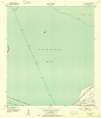 Download a high-resolution, GPS-compatible USGS topo map for Port Bolivar, TX (1952 edition)