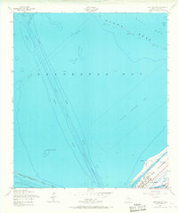 Download a high-resolution, GPS-compatible USGS topo map for Port Bolivar, TX (1968 edition)