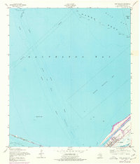 Download a high-resolution, GPS-compatible USGS topo map for Port Bolivar, TX (1977 edition)