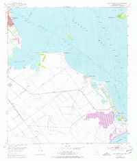 Download a high-resolution, GPS-compatible USGS topo map for Port Lavaca East, TX (1977 edition)